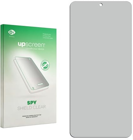 upscreen Blickschutzfolie für Xiaomi Poco F7 | Anti-Spy Displayschutz Made in Germany Privacy Screen Protector Sichtschutz Blaulichtfilter Klare Folie