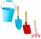 JOINPAYA 1 Satz Gartengeräte gartenwerkzeug gartenhandschuhe gartenwerkzeug Set gartendeko rostoptik Gartenspielzeug für -Mini-Rechen Rostfreier Stahl Blue