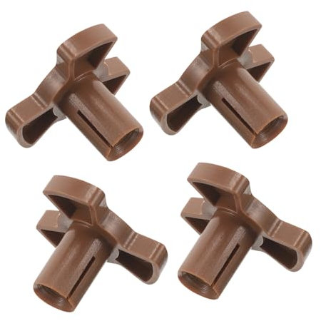 EXHUMKY 4stücke Mikrowellen Drehteller Verbindungselement Robuster Mikrowellen Ofen Zubehör Einsetzbar Für Langlebige Reparaturen Und Starken Halt Passend Für Verschiedene Modelle