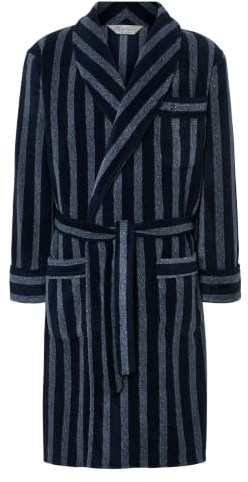 El Búho Nocturno Vestaglia Uomo Inverno Pile Pesante Polare - Accappatoio da Camera Lungo Caldo/Giacca Invernale Cerniera - Taglie Forti Tasche Elegante Spesso Morbido