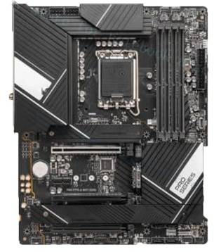 Compatibilità La scheda madre Fit For MSI PRO Z790-A WIFI DDR4 LGA 1700 supporta i9-12/13/14 CPU 128G