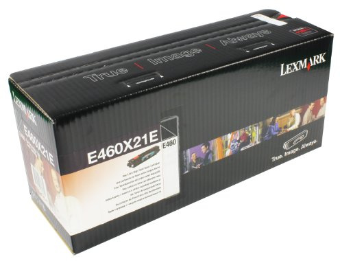 Lexmark E460X21E E460 Tonerkartusche, 15.000 Seiten, schwarz