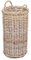 Grey Rattan Wicker Umbrella Hall Basket
