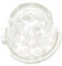Genuine Moffat Cocina Horno lámpara cubierta de cristal 50020963000