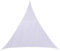 Toile Solaire Voile d'ombrage 5 x 5 x 5 m pour ombrager Votre Jardin, Votre terrasse ou Votre Balcon- Coloris Blanc