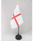 AZ FLAG - Tischflagge England - 15x10 cm Goldene Splitze - Englische Tischfahne 10 x 15 Cm - Flaggen