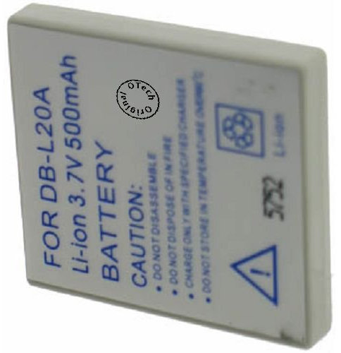 Battery compatible for SANYO DB-L20