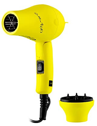 Mini secador de viaje con difusor – Gettin Fluo Amarillo – Labor