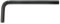 Facom Allen Key Short Hexagonal 1.5 mm
