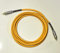 A1 Sound Van Damme Orange Ultra X Subwoofer Cable 2 Metre Single Length Terminated With Gold Plated RCA Phono Plugs.