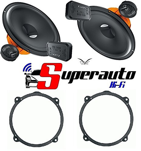 Superauto hi-fi DSK 165 dsk165.3 Altoparlanti 2 vie + supporti altoparlanti ALFA 147 Anteriore o Posteriore