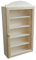 Vitrine hölzerne. Naturholz, zum Bemalen. Maße (Breite/Boden/Höhe): 25*8.5*44 cm.