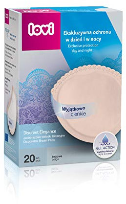 LOVI 19/610 Stilleinlagen Discreet Elegance, 20 Stück