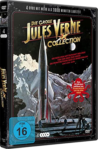 Die grosse Jules Verne Collection 20.000 Meilen unter dem Meer - 12 Filme auf 4 DVDs - Steelbox [4 DVDs]