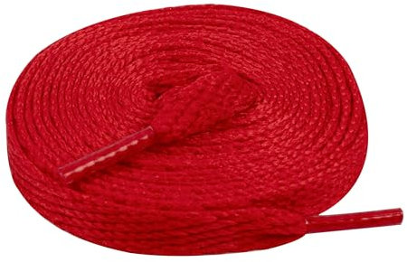 Kilter Flat Trainer Shoelaces - Red - 90 cm - 36 inch (1 Pair)