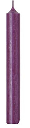 IHR Kerze, zylinderförmig, 18 cm, Aubergine