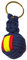 Tiendas LGP - Llavero de Bola Azul, Bandera de ESPAÑA, Nylon