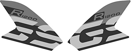 Seiten-Aufkleber-Set, kompatibel mit BMW R 1200 GS 2013-2016 AD-R1200GS-STD-001 (Farbe: Schwarz)