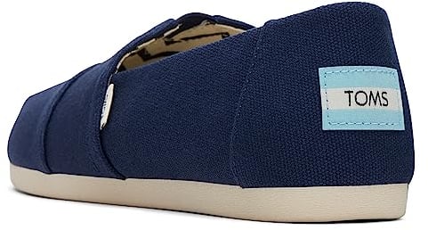TOMS Womens Alpargata Espadrilles Shoes Blue 5 UK