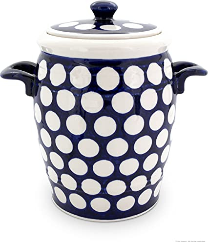 Bunzlauer Pot à rhum/pot en céramique 4,2 l Décor 26