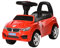 HOMCOM Coche Correpasillos para Niños de 18-36 Meses Andador Correpasillos con Faros Música Bocina Volante Espacio de Almacenaje y Asa para Empujar 63,5x28x36 cm Rojo
