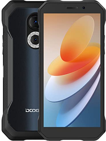 DOOGEE S61 [2022] Telefono Movil Resistente 6GB +64GB (512GB Expandible) 5180mAh Batería, Android 12 Smartphone Todoterreno, 20MP Visión Nocturna Cámara, 6 Pulgadas, IP68 IP69K 4G Dual SIM/NFC/OTG/GPS