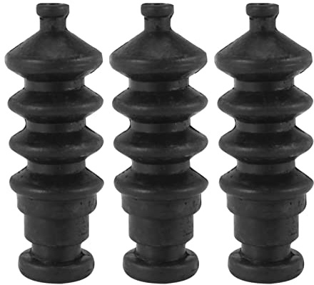 3 x wasserdichte Gummidichtungen, Modell Faltenbalg 37 mm für RC Boot