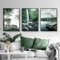 Martin Kench 3-teiliges Premium Poster Set Aesthetic See Wald Blume Bilder Moderne Wandbilder, Wohnzimmer Schlafzimmer Wanddeko Art ohne Rahmen (C,40x50cm)