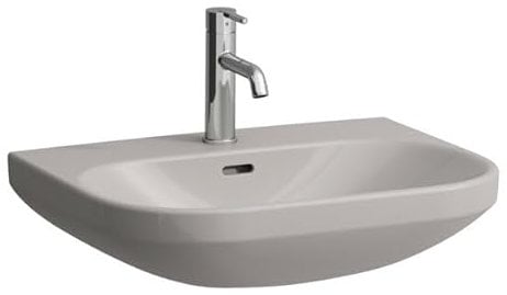 LAUFEN Lua Waschtisch, 1 Hahnloch, mit Überlauf, 600x460mm, H8110830371041, Farbe: Manhattan