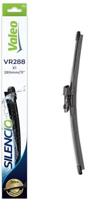 VALEO Silencio Wischer - VR288 - Hohe Leistung, hervorragende Rundumsicht, einfache Montage - Original Flachblatt 280mm - Hinten - Beinhaltet: 1 Wischblatt - 574616