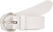 Calvin Klein Damen Gürtel Classic Pin Buckle aus Leder, Weiß (Vapor White), 95 cm