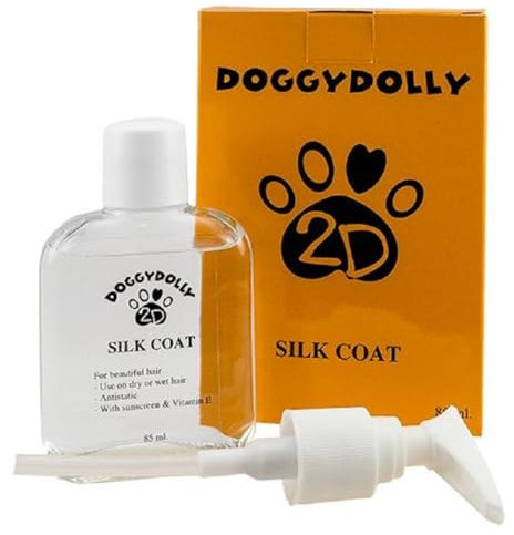 DOGGYDOLLY Hunde Fellpflege Silk Coat
