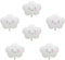 DazzJoy 6 Stück Wolkenförmige Luftballons Geburtstag, Baby Luftballon Wolke, Lächelnde Quasten Wolken Ballon, Folie Helium Ballons Wolken für Kindergeburtstag Deko Junge Mädchen, Babyshower Deko
