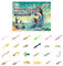 24days Fishing Lures Weihnachts Angelköder Set Adventskalender 2024 Angel Adventskalender Für Männer Weihnachtskalender Für Angelbegeisterte, Angel-Kunstköder Und Hartköder