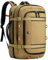 Tolaccea Handgepäck Rucksack, 45L-50L Groß ReiserucksackKofferrucksack Flugzeug Tasche, Travel Backpack Carry On Backpack für 17.3 Zoll Laptop, Reiserucksack für Reise Weekender Trip (Khaki)