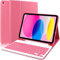 Custodia con Tastiera per iPad 11 Generazione A16 11 2025/10 Generazione 10.9 2022,Custodia con Supporto per Matita e Tastiera Italiano QWERTY Bluetooth Staccabile per iPad 10a/11a Generazione,Rosa