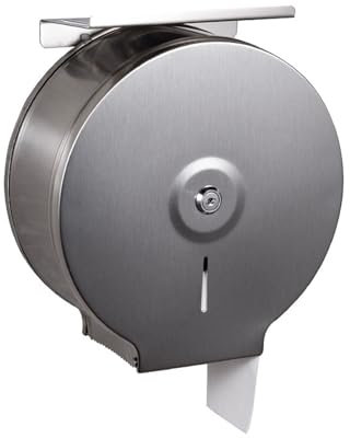Edelstahl-Papierhandtuchspender, Wandmontage, runder kommerzieller Handtuchspender mit Sperrrolle, Toilettenpapierspender für den Hausgebrauch