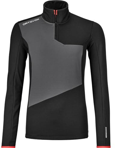 ORTOVOX Fleece Light Zip Neck, Damen