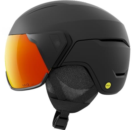 GIRO Orbit Spherical Skihelm | Komfort & Schutz - VIVID-Scheibe & Belüftung. Ideal für Brillenträger, leicht & robust durch hybrid Konstruktion.