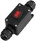 Leloco Interrupteur de jardin étanche IP65 - Mini - 10 A 220 V - Interrupteur étanche pour l'extérieur