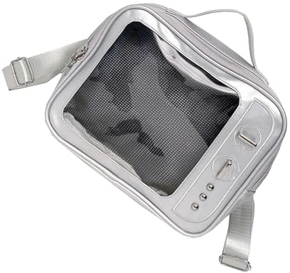 Psdndeww: Schöne ITABAG Retro-TV-Umhängetasche, Pin-Display, Rucksack, lässige Umhängetasche, ästhetischer Kuriertasche, ästhetischer Umhängetasche, transparenter Rucksack, schöne Itabag-Schulter