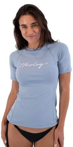Kurzärmeliges Lycra-Surfshirt für Damen