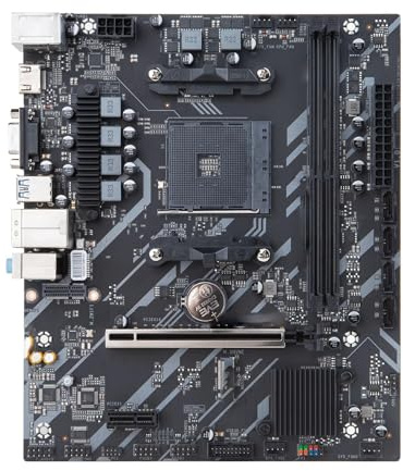 pc motherboard Fit For HUANANZHI B450M VH PRO Gaming Motherboard USB3.0 M.2 Nvme Sata3 Supports Ryzen 5500 5600 5600G CPU