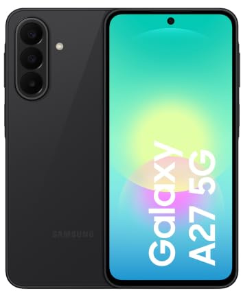 Samsung Galaxy A27 5G, 128GB, RAM 6GB, Black [Versione Italiana]