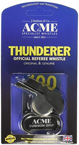 Acme Thunderer Fingerpfeife aus Metall, vernickelt (477/58,5), groß
