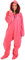 Combinaison pour adulte - Pyjama - Unisexe - Forever Lazy - Rose - X-Large