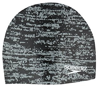 Speedo Badekappe Remix, Unisex-Erwachsene, Remix Cap, Remix Speedo Schwarz, Einheitsgröße