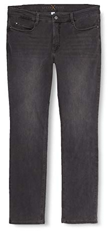 MAC Damen Straight Leg Jeanshose Dream, Grau (Dark Grey Used Wash D975), W34/L30