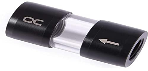 Alphacool Eiszapfen Acryl/Acetal Inline Filter G1/4 IG Wasserkühlung 48 x 20 mm 17 g Acryl/Acetal 2 x G1/4“ female 6 mm Desktop, Server