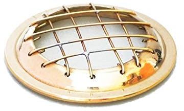 NKlaus Messing-Gitter Ø 66mm zum Abbrennen von Holzkohle Ersatzgitter für Weihrauch Harze Ersatzsieb für Weihrauchbrenner 4039
